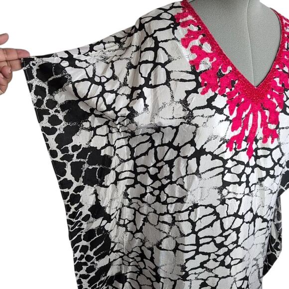 Indikka New York kaftan style tunic top, size Large, Casual, Resort, Weekend - Picture 4 of 10
